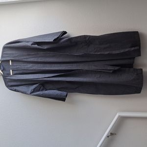 Brooks Brothers Men large block print cotton robe Size L/XL